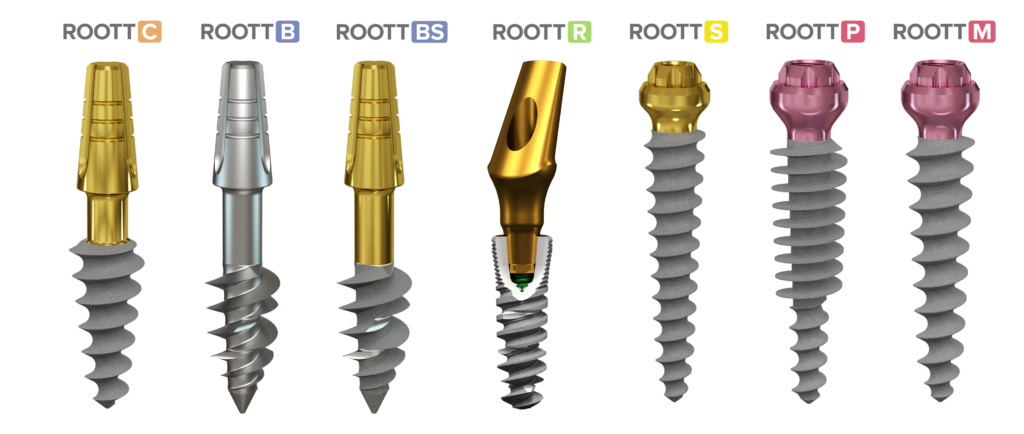 Products | Pro-TRATE, Implants ROOTT